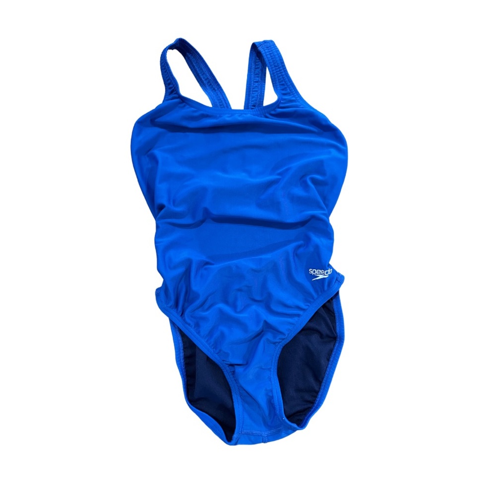 Speedo Blue One-Piece Swimsuit